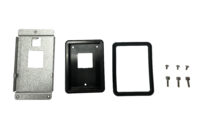 Electrical mounting plates and screws set.